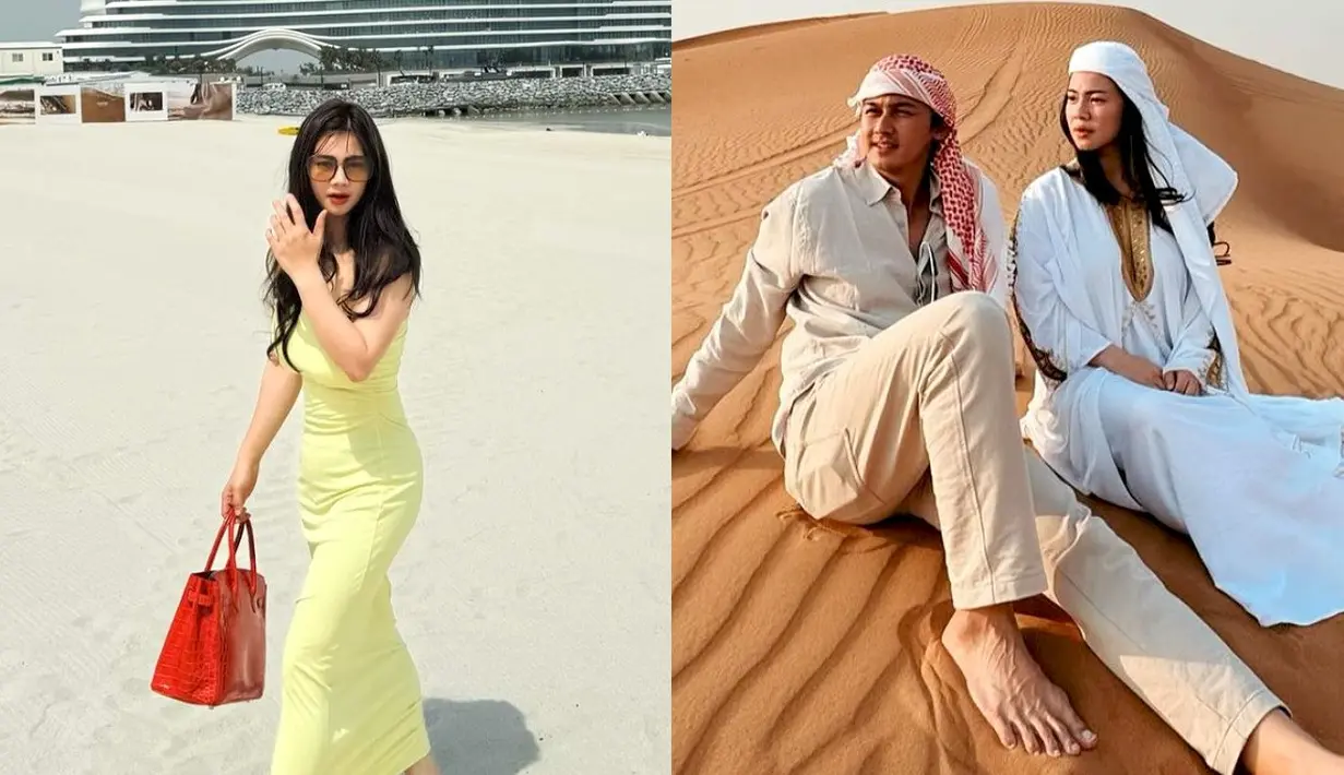 <p>Felicya Angelista berhasil menarik perhatian dengan penampilannya saat liburan di Dubai. Istri Caesar Hito itu tak takut mengeksplorasi berbagai gaya. [@felicyangelista_]</p>