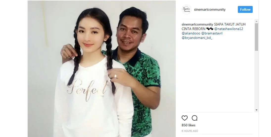 Natasha Wilona kembali akan membintangi sinetron baru? (Foto: Instagram)