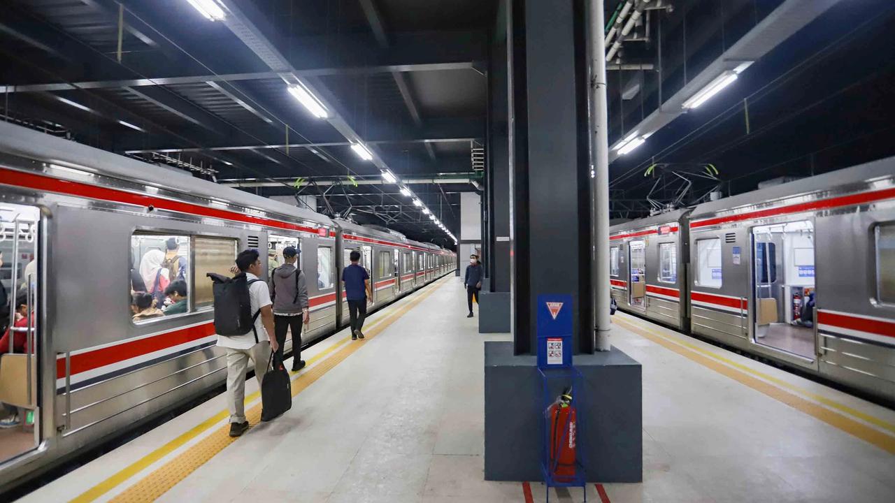 FOTO: Uji Coba Stasiun Rangkasbitung Ultimate Dimulai, Fasilitas Baru Siap Sambut Penumpang