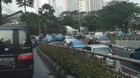 Selain Diwarnai Kecelakaan, Lalin Ibukota Rabu Pagi Padat