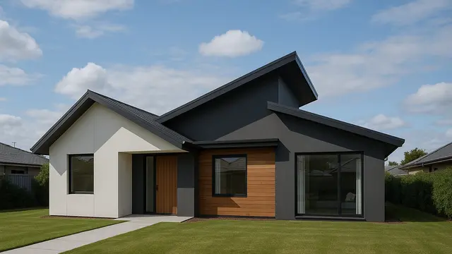 Rumah Minimalis 1 Lantai Atap Miring