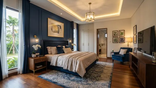 6 Warna Cat Kamar Tidur, Bikin Ruangan Terlihat Lebih Mewah