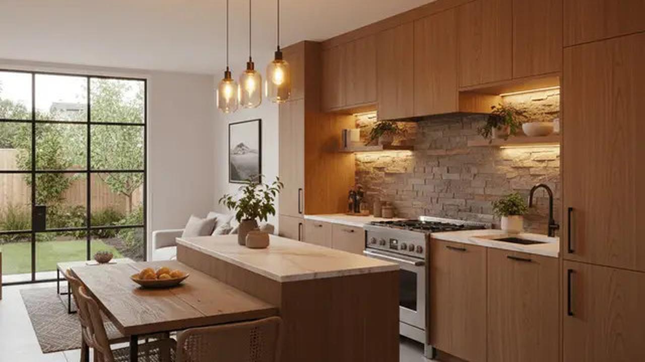6 Desain Dapur Rumah Sempit Tanpa Sekat dengan Konsep Terbuka Modern