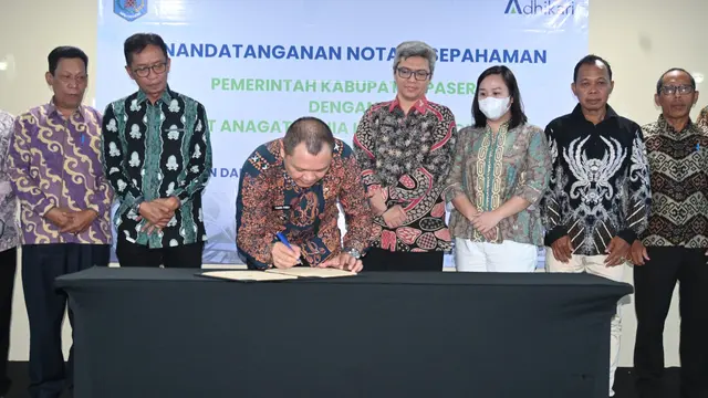 Pemkab Paser dan PT Adhikari Sepakat Kerja Sama Perencanaan dan Investasi Infrastruktur