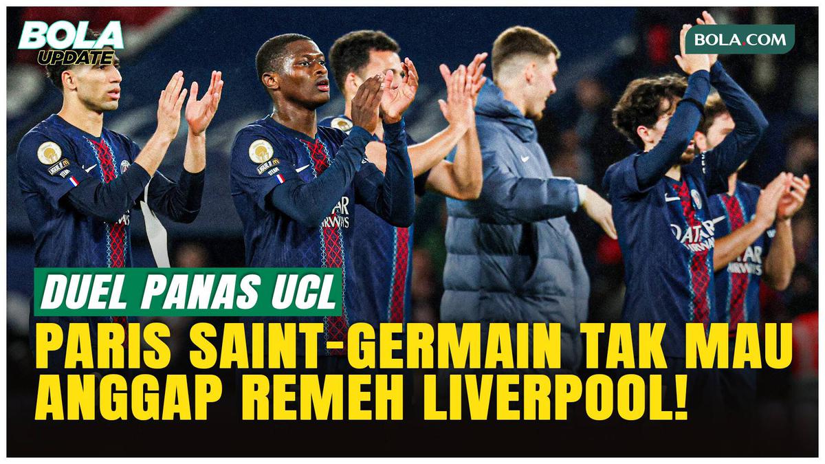 Liverpool Lagi Drop, PSG Difavoritkan Unggul? Ini Jawaban Luis Enrique