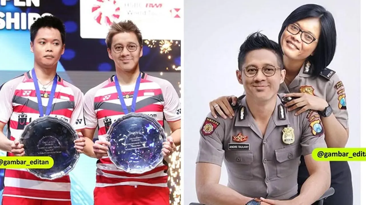 6 Editan Foto Andre dan Sule Berbagai Profesi Ini Kocak