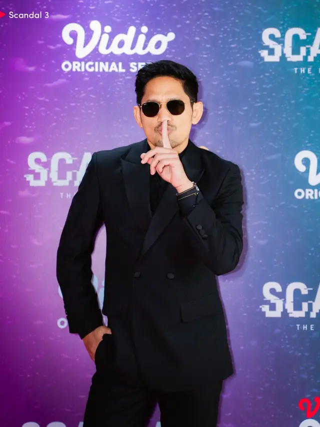 'Scandal 3' dari Vidio Original Series disambut dengan konferensi pers di Midaz Senayan Golf pada Kamis (10/01/2025) (Instagram/@vidiooriginals)