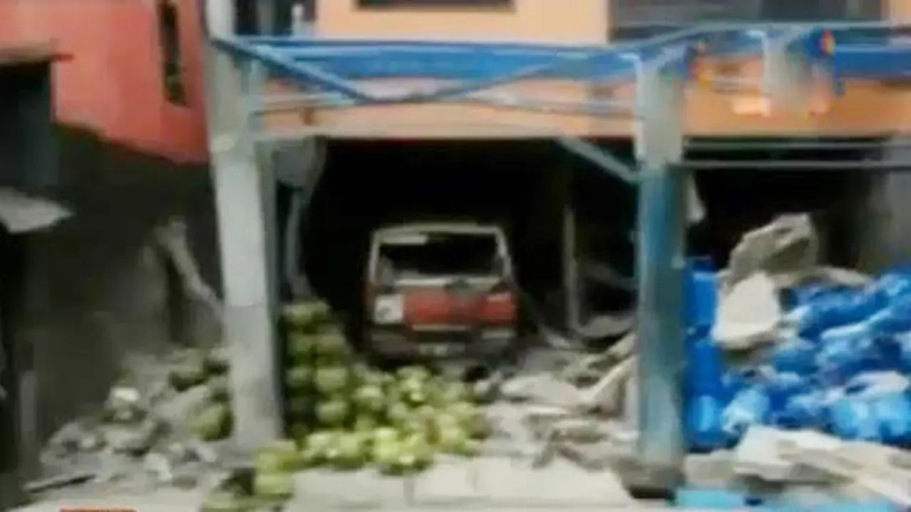 Pangkalan Gas Meledak