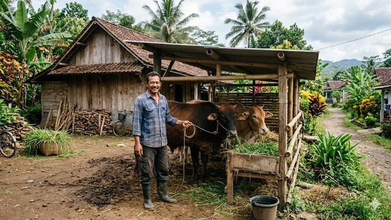 Mulai Ternak Sapi di Usia 40? Ini Panduan Memulai dengan Dua Ekor Sapi
