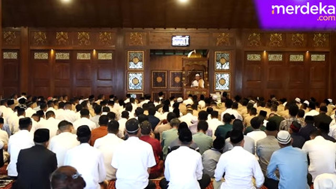 Potret Masjid Prabowo di Hambalang