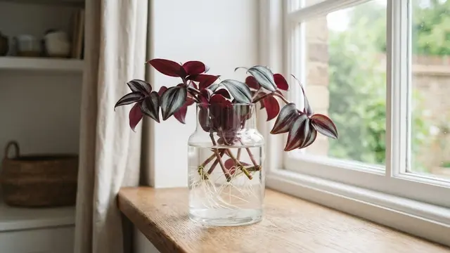 Tradescantia dengan Media Air
