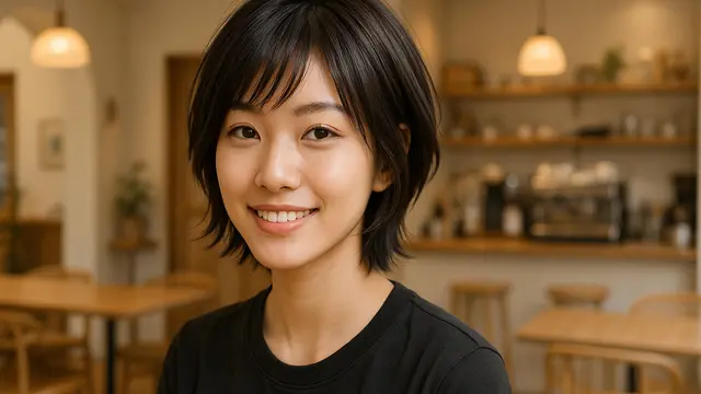 Gaya Rambut Pendek Wanita Jepang