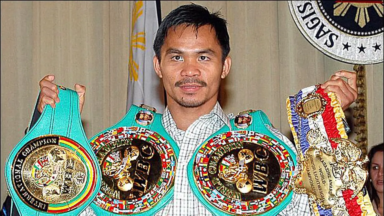 Berbagai Koleksi Gelar Manny Pacquiao yang Mendunia