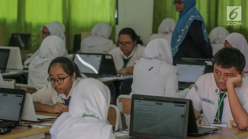 Siswa SMP DKI Jakarta Ikuti UNBK