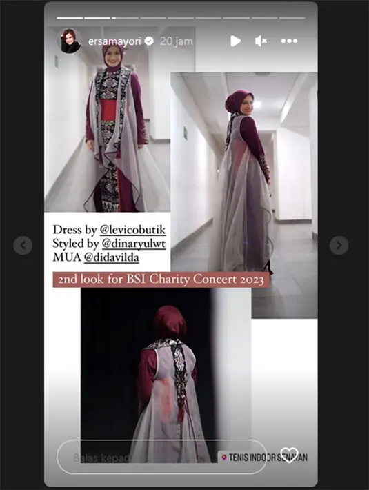 "Masya Allah.. cantiknya berhijab," tulis hj._ocha. "Makin cantik mba nya," tulis supriatna5236. "Masya Allah Tabarakallah, cantik banget berhijab, semoga segera diberi hidayah.. aamiin,"  tulis meelafarael24. [Instagram/ersamayori]