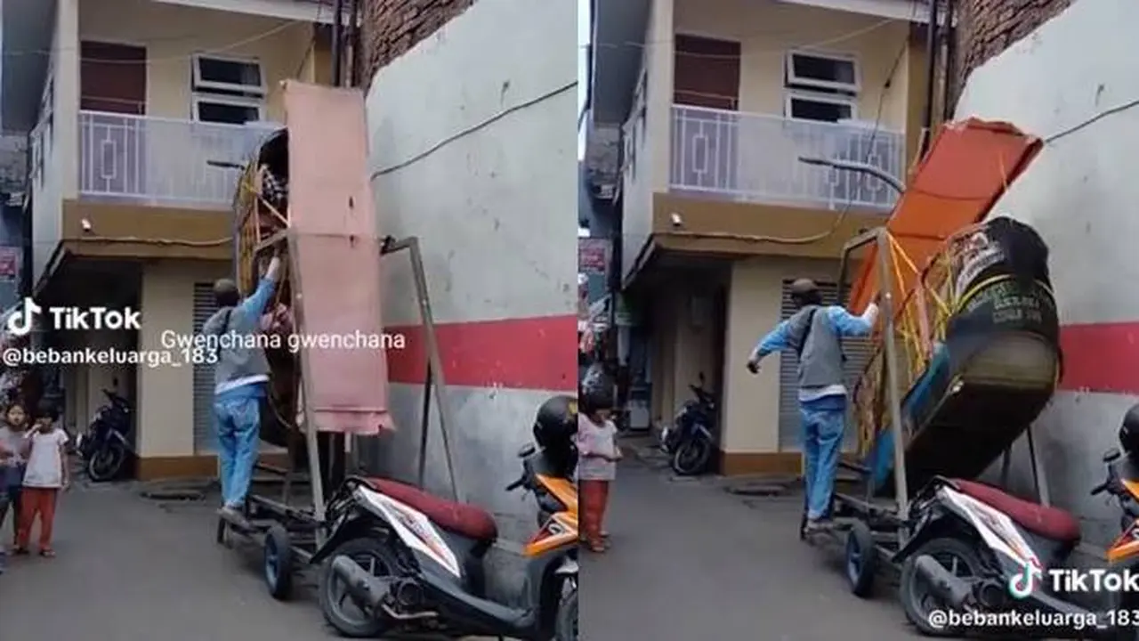 Viral, Video Momen Orang Naik Kora-Kora Keliling Ini Lihatnya Bikin Pusing