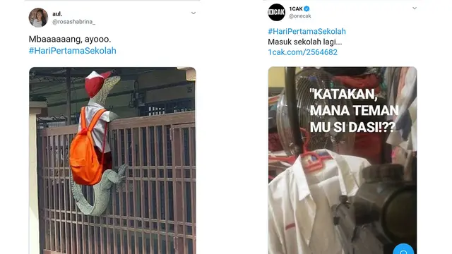 Kegiatan Hari Pertama Sekolah
