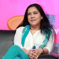 Lydia Kandou di acara Preskon Rindu Tiara (Deki Prayoga/bintang.com)