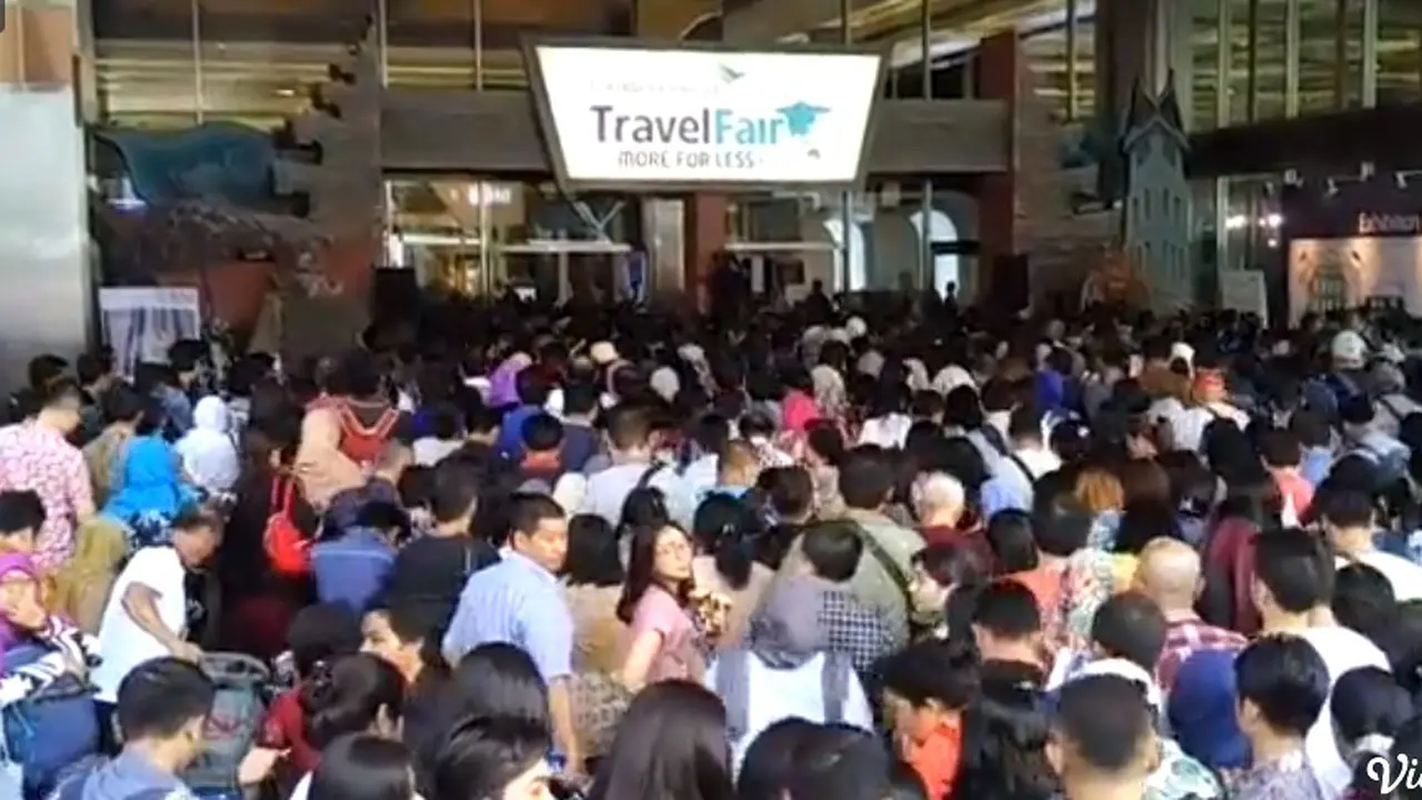 Tips Menghindari Tersesat di Keramaian Garuda Travel Fair