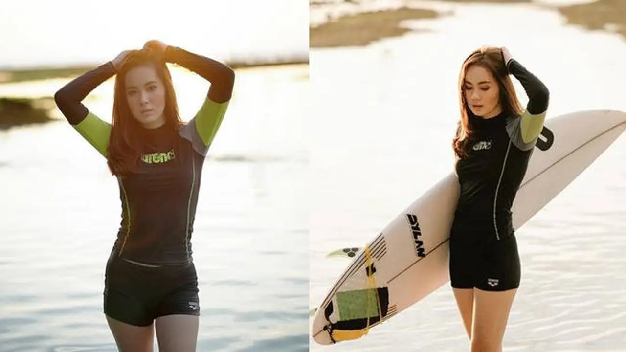 7 Gaya Sporty Jenniver Eve Pemeran Cindy Dalam Sinetron Naluri Hati Saat Olahraga