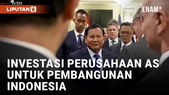 VIDEO: Prabowo Ajak Perusahaan Amerika Investasi di Indonesia