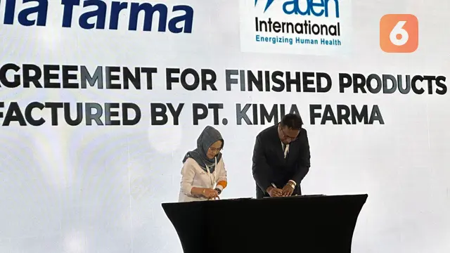 Penandatanganan MoU dalam kegiatan INASCA 2024 di Hotel Four Seasons, Jakarta, Senin (7/10/2024). (Liputan6.com/Benedikta Miranti)