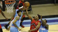 Duel antara Houston Rockets vs Toronto Raptors pada laga lanjutan NBA 2020/2021, Selasa (23/03/2021) pagi WIB.
