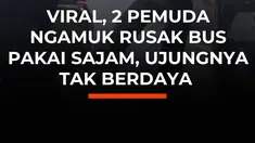 Video dua pemuda diduga mengintimidasi dan merusak bus ALS menggunakan obeng dan gunting viral di media sosial. Keduanya kini diamankan polisi untuk menjalani pemeriksaan lebih lanjut.