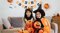 Ilustrasi kostum Halloween anak. (c) itchaznong@gmail.com/Depositphotos