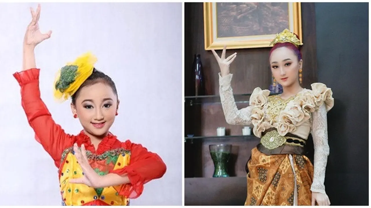 6 Beda Penampilan Sandrina IMB saat Jadi Peserta dan Bintang Tamu, Tetap Memukau