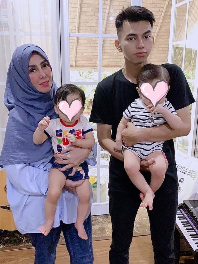 6 Potret Kebersamaan Amy Qanita dan Dimas 'Kembaran' Raffi Ahmad, Bak Ibu Kandung