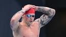 Adam Peaty - Perenang fenomenal asal Inggris ini merupakan salah satu atlet yang menyukai seni merajah tubuh. Salah satunya adalah Tato lambang Olimpiade. Adam Peaty meruapakan peraih medali emas Olimpiade Rio 2016. (Foto:AFP/Jonathan)