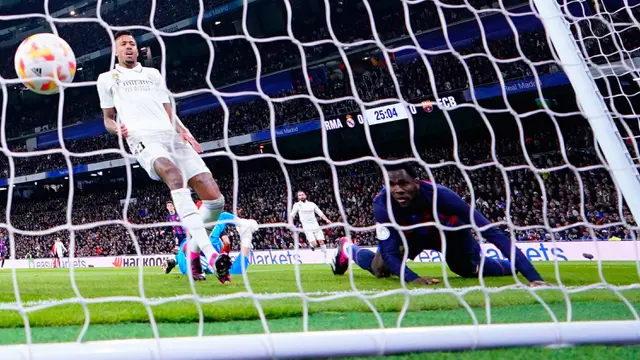 Copa del Rey: Barcelona Kalahkan Real Madrid di Santiago Bernabeu