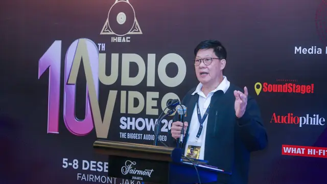 IHEAC Audio Video Show 2024 berlangsung di Fairmont Hotel, Jakarta, pada 5-8 Desember 2024 