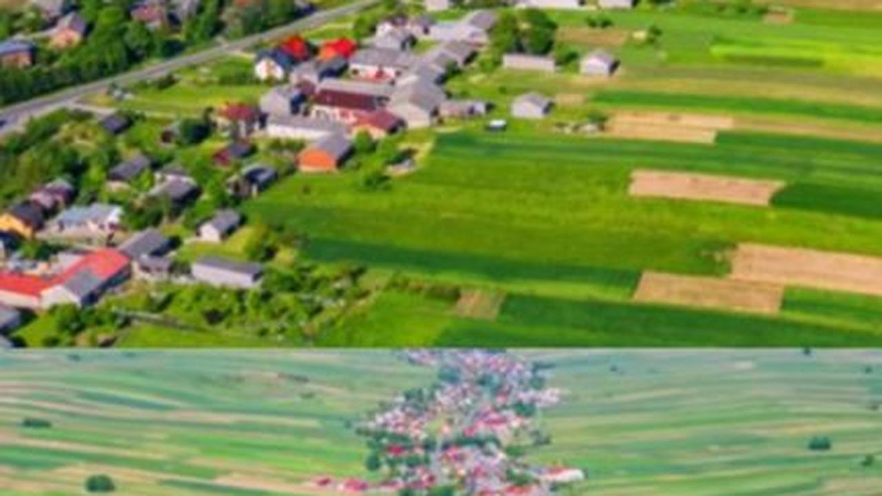 Desa Cantik di Polandia Ini Unik Banget, Rumah Warganya Berjejer di Pinggir Jalanan & Tepi Sawah Hijau