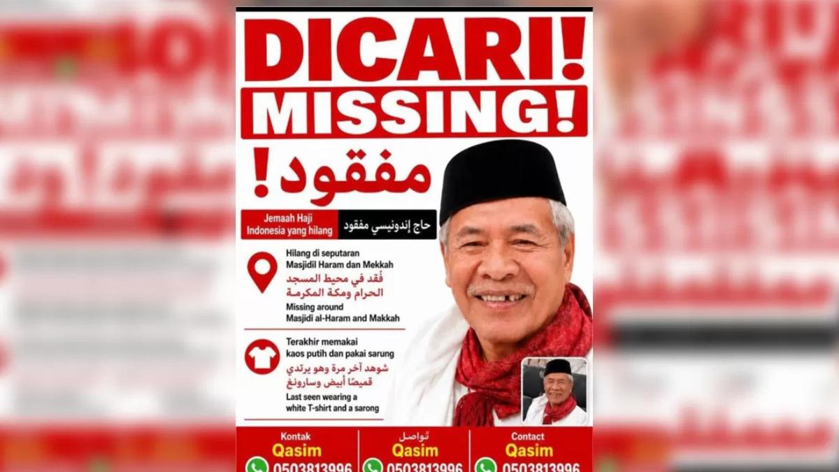 Kabar Duka, Jemaah Haji Indonesia yang Sempat Hilang Ditemukan Wafat di Makkah