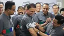 "Lawan dalam sepak bola adalah teman dalam olahraga dan itulah prinsip yang terus akan dibawa di sini," sambung dia. (Liputan6.com/Faizal Fanani)