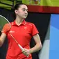 Tunggal putri Spanyol Sara Penalver Pereira. (badmintonindonesia.org)