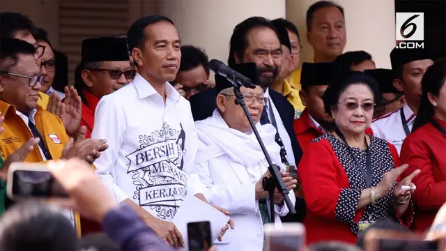 Presiden Jokowi menyebut Ma'ruf Amin adalah sosok yang utuh dan layak dijadikan sebagai calon Wakil Presiden yang mendampinginya dalam Pilpres 2019.