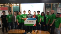 Pengumuman pemilihan 11 startup terpilih angkatan pertama Plug and Play Indonesia di Jakarta, Senin (8/5/2017). (Liputan6.com/Jeko Iqbal Reza)