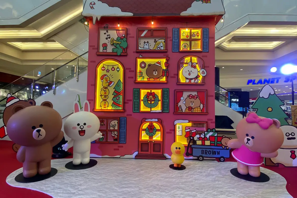 Libur natal dan tahun bersama Brown & Friend Hingga BT21