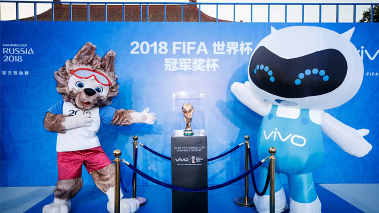 Vivo Menjadi Ponsel Pintar Eksklusif Resmi Piala Dunia FIFA 2018 dan 2022