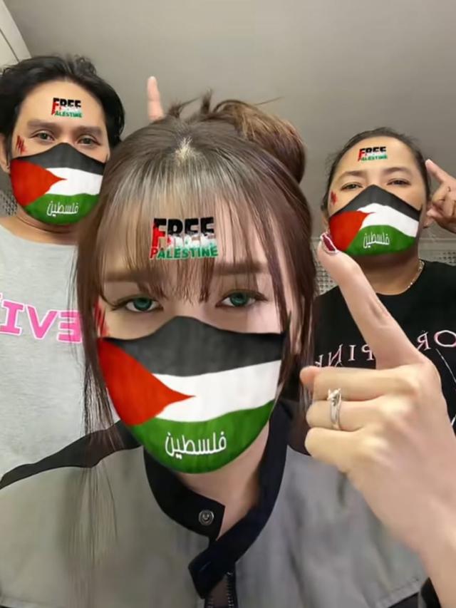 Potret 7 Artis Nyatakan Free Palestine, Ada Refal Hady hingga Ameena ...