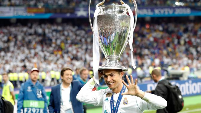 Cristiano Ronaldo. (AP/Pavel Golovkin)