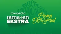 Tokopedia menggelar Ramadan Ekstra untuk memenuhi kebutuhan Ramadan hingga Lebaran dengan penawaran ekstra (Liputan6/pool/Tokopedia)