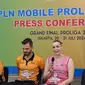 Pemain Jakarta Popsivo Polwan Irina Voronkova mengaku takjub dengan lapangan Indonesia Arena, Senayan, Jakarta, saat menghadapi&nbsp;Jakarta Pertamina Enduro pada grand final PLN Mobile Proliga 2024, Sabtu, 20Juli. (foto: istimewa)