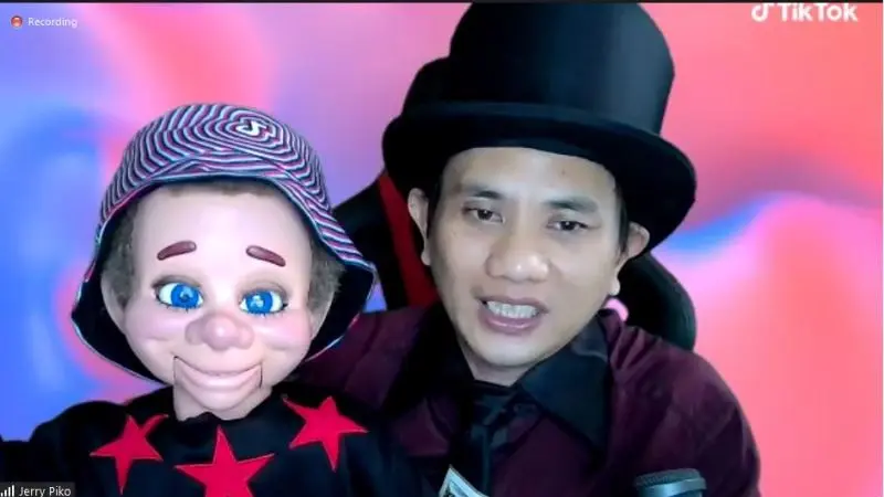 Seni Berbicara Tanpa Menggerakan Bibir Membuat Jerrypiko Punya 3 Juta Lebih Pengikut di TikTok