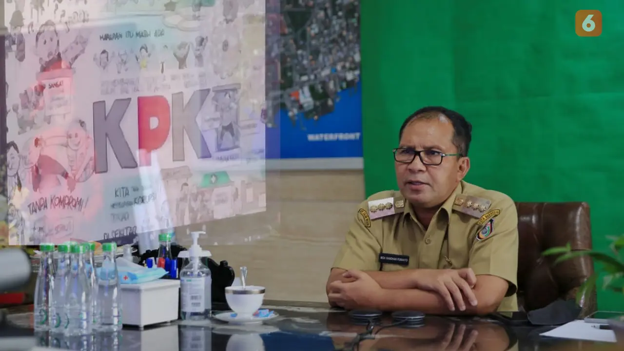 Wali Kota Makassar jadi pembicara di webinar KPK (Liputan6.com)
