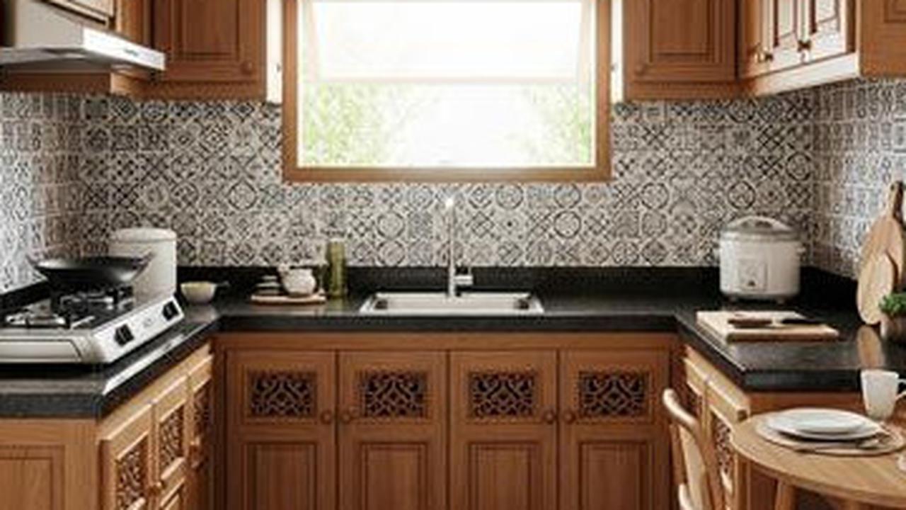 8 Ide Tata Letak Kitchen Set L-Shape untuk Dapur Kecil, Bikin Nyaman saat Masak