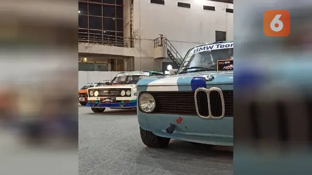 Mobil balap BMW 2000 TI milik Gerry Nasution (Fahmi/Liputan6)